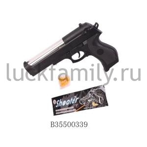ПИСТОЛЕТ ПНЕВМ. С ПУЛЬКАМИ P728 В ПАК. в кор.2*96шт ― Luckfamily.ru
