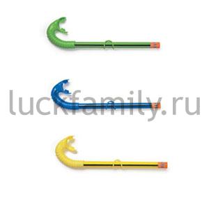 ТРУБКА ДЛЯ ПЛАВАНИЯ ДЕТСКАЯ 3-10ЛЕТ ЦВЕТ В АССОРТ. В ПЛАСТ. 13*47*3СМ (БОИТСЯ ХОЛОДА) в кор.12шт ― Luckfamily.ru