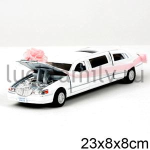 МАШИНА LOVE LIMOUSINE МЕТАЛЛ ИНЕРЦ. 1:38 ОТКРЫВ. ДВЕРИ, ЛЮК И КАПОТ В КОР. 18СМ в кор.6*12шт ― Luckfamily.ru