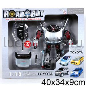 РОБОТ "GALAXY DEFENDER" МАШИНА TOYOTA 1:18 НА БАТ. 50080 EV2736 В КОР. в кор.12шт ― Luckfamily.ru