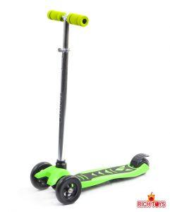 Самокат 3-х колесный  20  MAXI green    ― Luckfamily.ru