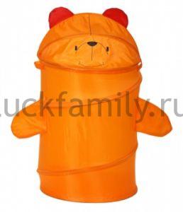 БОНИ, КОРЗИНА для игрушек "Мишка", (от 3-х лет), (43*60 см) ― Luckfamily.ru