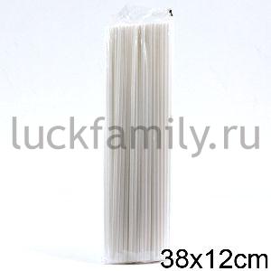 ПАЛОЧКА Д/НАДУВНОГО ШАРИКА БЕЛАЯ УП-100ШТ ― Luckfamily.ru