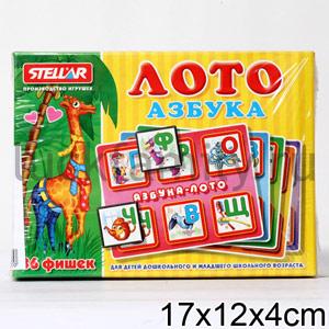 ЛОТО "АЗБУКА" в полиэт.уп.16шт ― Luckfamily.ru
