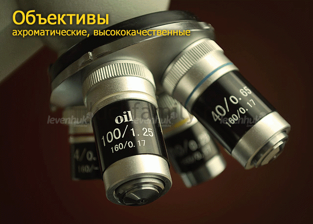 Биологический микроскоп LEVENHUK 345 