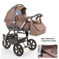 КАМ, Коляска 3в1 CORTINA EVOLUTION Х3 TRIS SQR 2013,3-кол,спал.ч,автокр,надув.кол